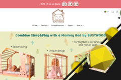 SEO promotion of an online store selling natural wood cribs